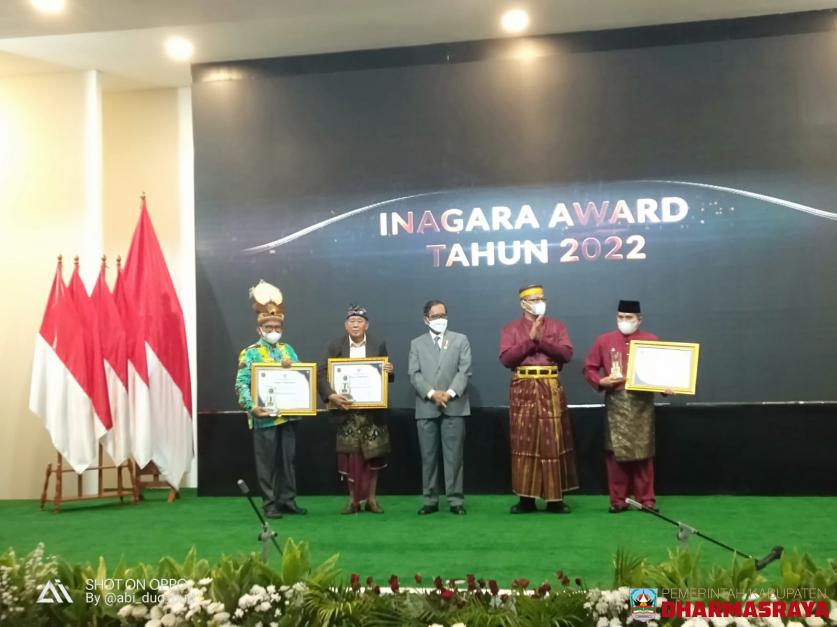Kabupaten Dharmasraya Meraih Inagara Award Tahun 2022
