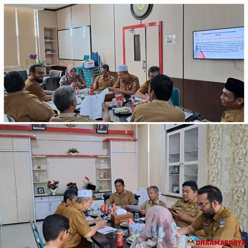 Laksanakan Amanat Perpres, Pemkab Dharmasraya lakukan rakor pembentukan BRIDA