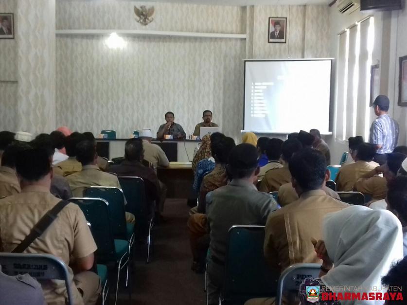 Sosialisasi program hibah air minum pedesaan kabupaten dharmasraya tahun 2018